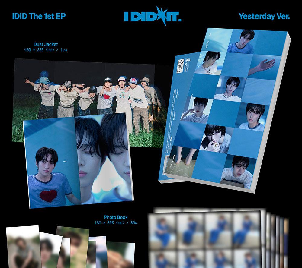 (I Did It / Yesterday / After Sunset Ver.) IDID [I Did It] 1st Mini Album