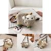 New Ins Cartoon Lamb Plush Shoulder Bag For Women