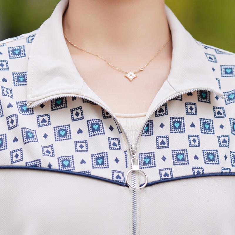 Pasite Women's Summer Casual Print Short-Sleeve Top & Pants Set