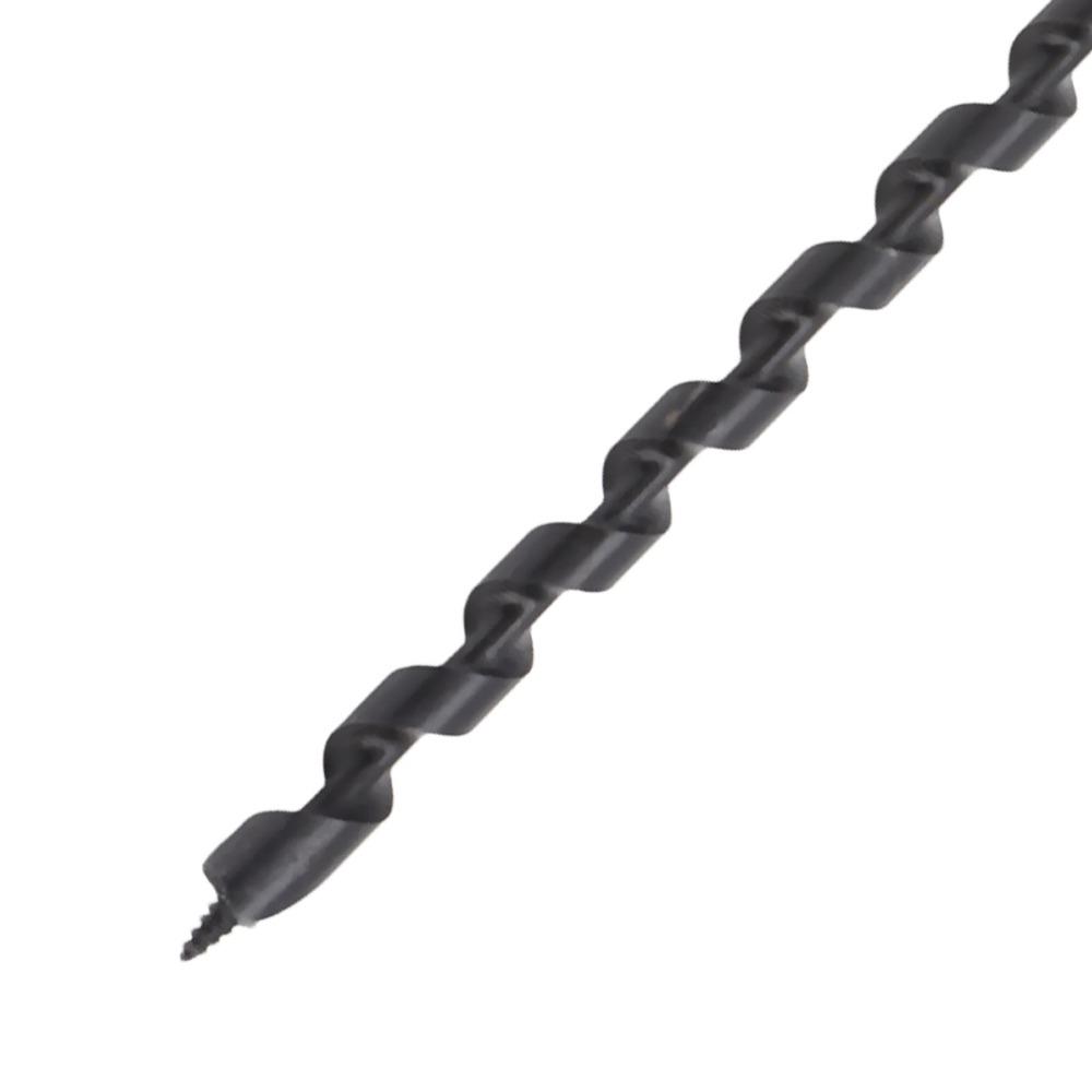 High Hardness Hand Auger Drill Black Color Wood Auger Drill Bit For Woodworking