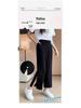 2026 Women's Chinese Style Wide-Leg Slit Pants - Summer, Loose, Slimming, Drape, Plus Size, Nine-Point Length