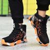 Fashion Men Work Safety Boots Anti-smash Work Sneakers High Top Safety Shoes Men Indestructible Work Boots