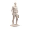Desk Businessman Statue, 3D Printed Office Decor for Men, Executive Figurine with Briefcase, Motivational Home Office Gift