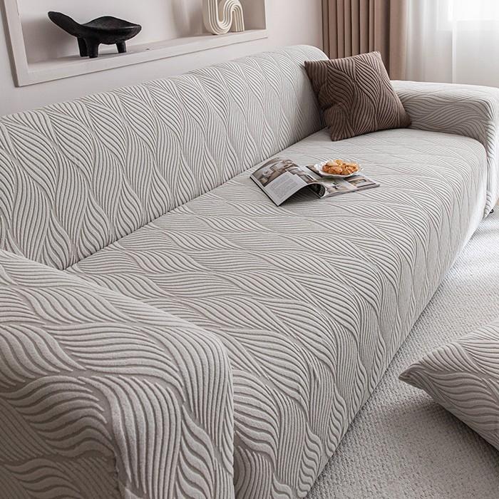New Simple and Elegant Sofa Cover with A Four Level Universal All Inclusive Cover and Anti Slip Fabric Cover