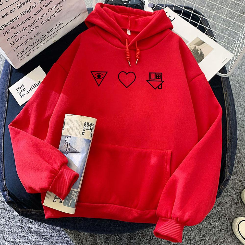The Neighborhood NBHD Hoodies Long Sleeve Women Men Sweatshirts Rock Band Heavy Mental Streetwear Graphic Clothing