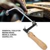 Portable Saw Bow DIY U shaped Saw Bow Jewelry Craft Making Processing Tool(Fixed )