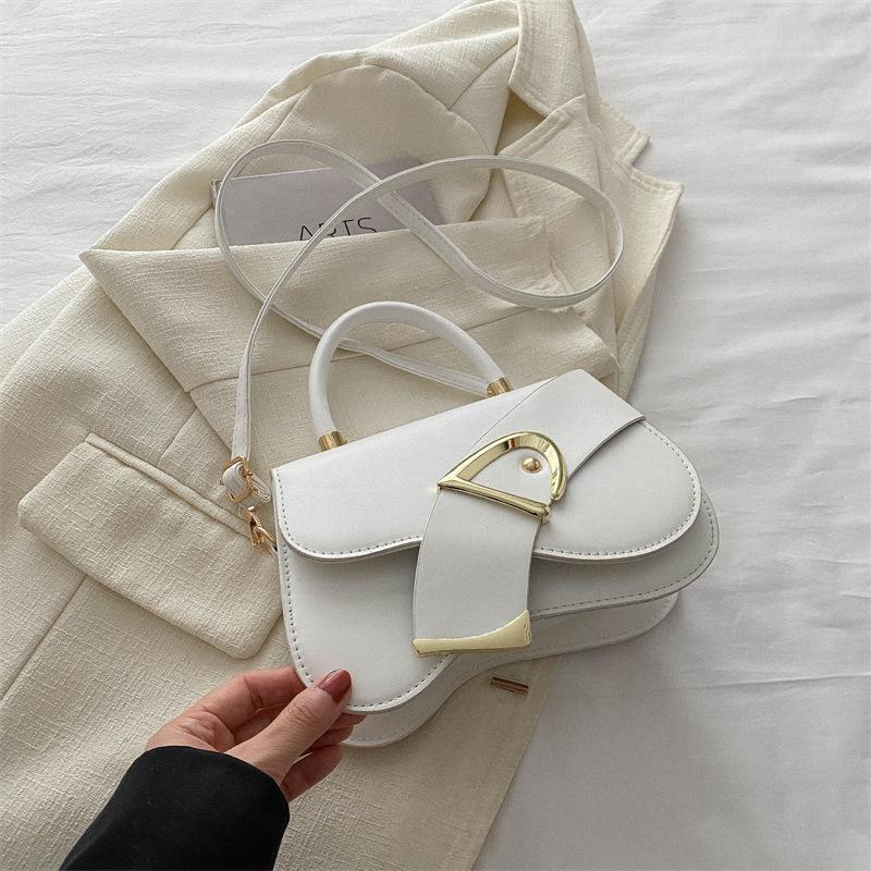 This Year's Popular Fashion Korean Version of the Foreign Style Internet Celebrity Handbag 2025 New Versatile Ins Crossbody Bag Small Square Bag Girl