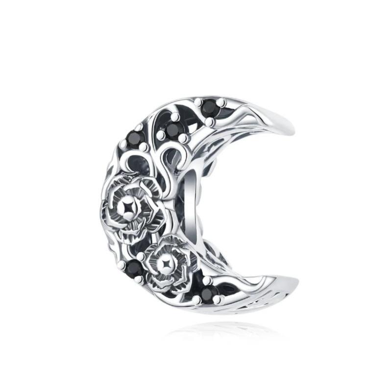 Sparkling Copper Stars Moon Sun Flower Earrings Dangle Charm Beads Fit Original Bracelets Diy Cultural Jewelry Gift