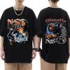 T-shirt Grafica Rapper Nas Illmatic Uomo Moda Stile Vintage T-shirt Maschile Casual Gotica Manica Corta T-shirt Hip Hop Streetwear