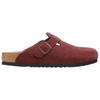 Birkenstock Boston Abrasion Resistant Closed Toe Slippers Men's Red Brown 1030648