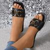 New slippers women's outerwear ins trendy summer versatile fashion high sense sandals open toe cool slippers women's shoes