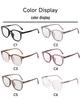 Trendy Unisex TR Large Frame Glasses with Anti-Blue Light Lenses - Personalized Japanese & Korean Style, Insertable Rod Design, Model 3003