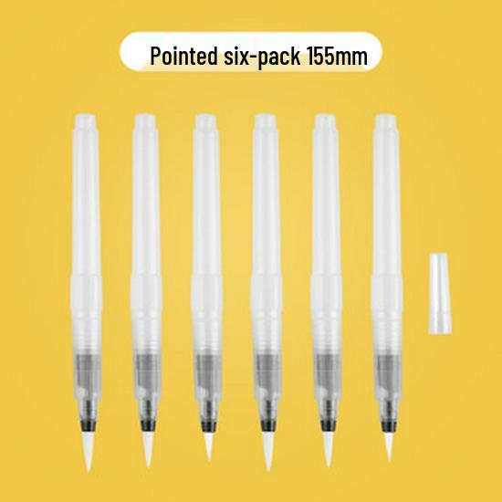 Watercolor Fountain Pen with Large Capacity and Water Soluble Colored Pencil Compatibility