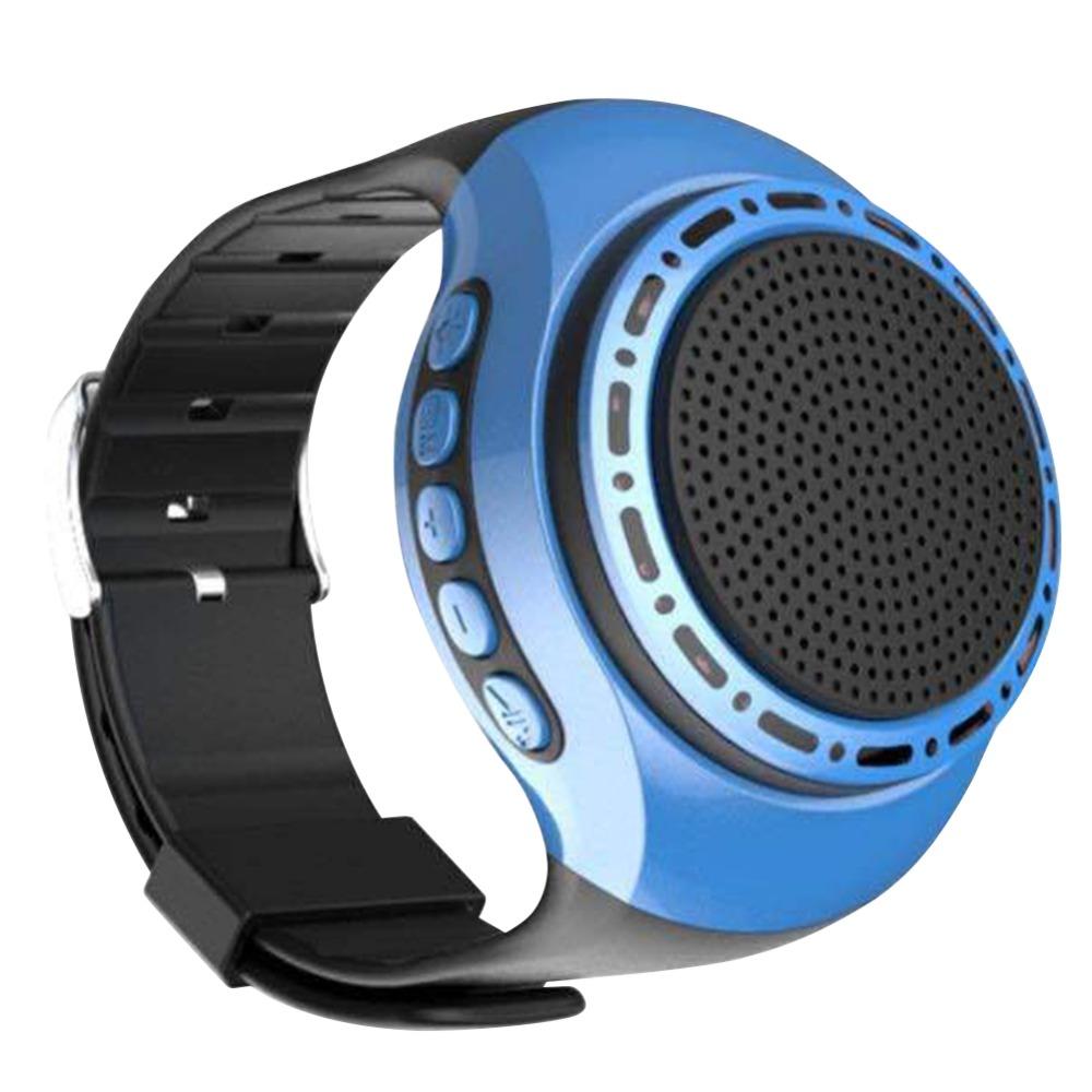 USB Rechargeable Wrist Watch Speaker U6 Wireless Speaker Cool Style Mini Speaker Portable Use
