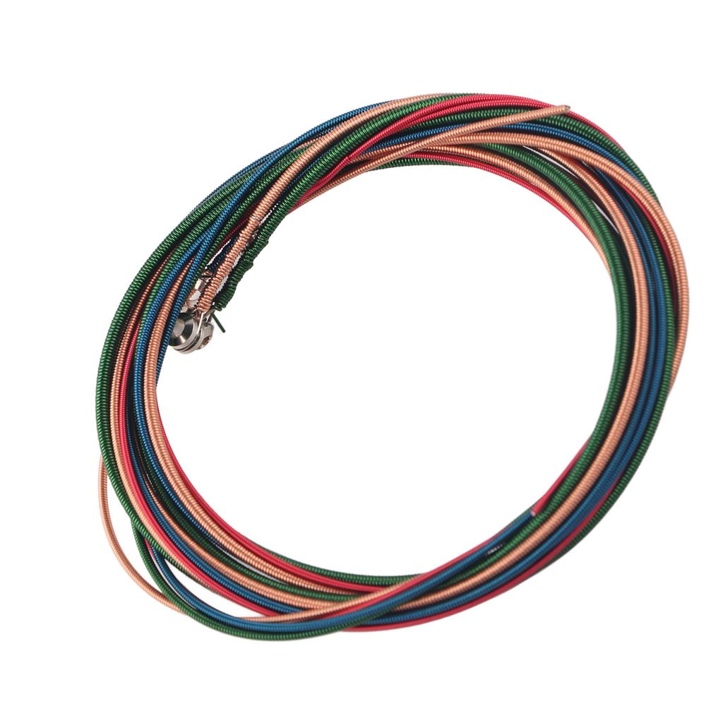1.16mm, 1.44mm, 2.0mm, 2.54mm (.046 .100) 4 String Colorful Electric Bass Strings Instrument