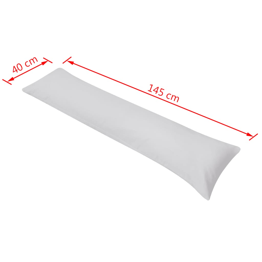 Side Sleeper Pillow 40 X 145 Cm Grey
