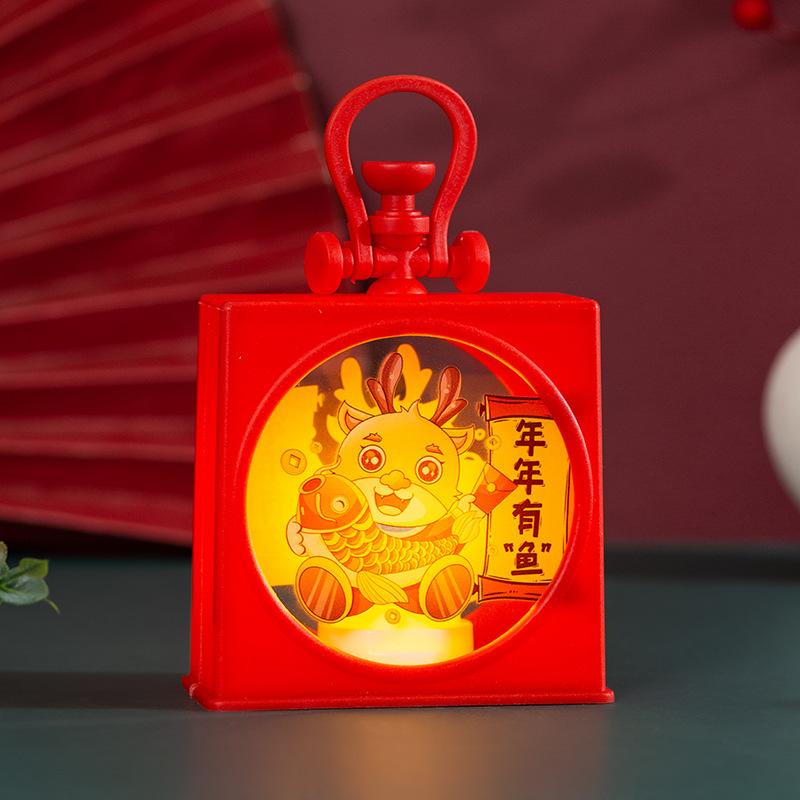 

Новогодние украшения Переносной фонарь Уличное убранство Предметы китайского Нового года Подарочная коробка к празднику весны Firecrackers