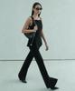 VIVACIOUS Par Pintuck Bootscut Slacks Black