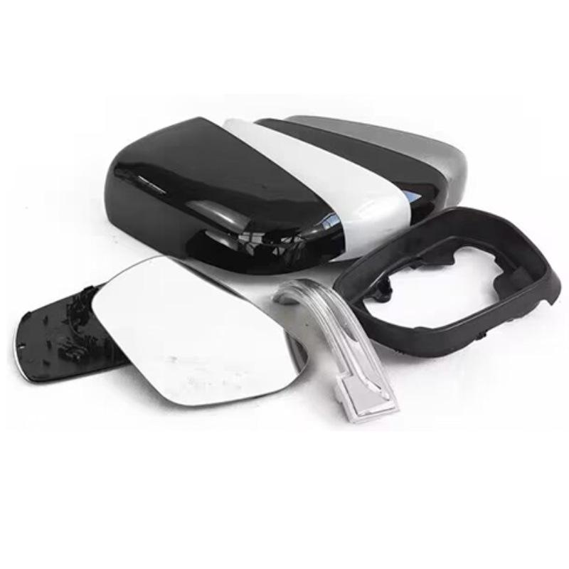 Fits 2014-2019 Kia K4/Cachet: Rearview Mirror Shell, Cover, Frame, Lens, Turn Signal