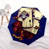 One Piece Automatic Open/Close Umbrella   Compact Travel Umbrella, 8 Rib Heavy Duty Construction, Ideal Gift, 163