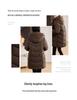 Women's Mid-Length Korean Style Thickened Winter Cotton Jacket - Loose Fit, Plus Size, Fashionable Coat