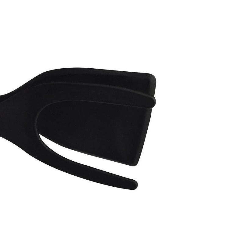 1pcs 2-in-1 Pancake Toast Omelette Overturned Spatula Silicone Omelet Spatula Toast Fried Egg Clip K