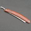 1pc/2pcs Vintage Wood Handle Straight Edge Stainless Steel Barber Razor Folding Shaving Knife