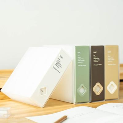CD-Hülle mit 24 CDs, CD-Hülle, CD-Disc-Paket, tragbare CD-Aufbewahrungsbox, Spielalbum