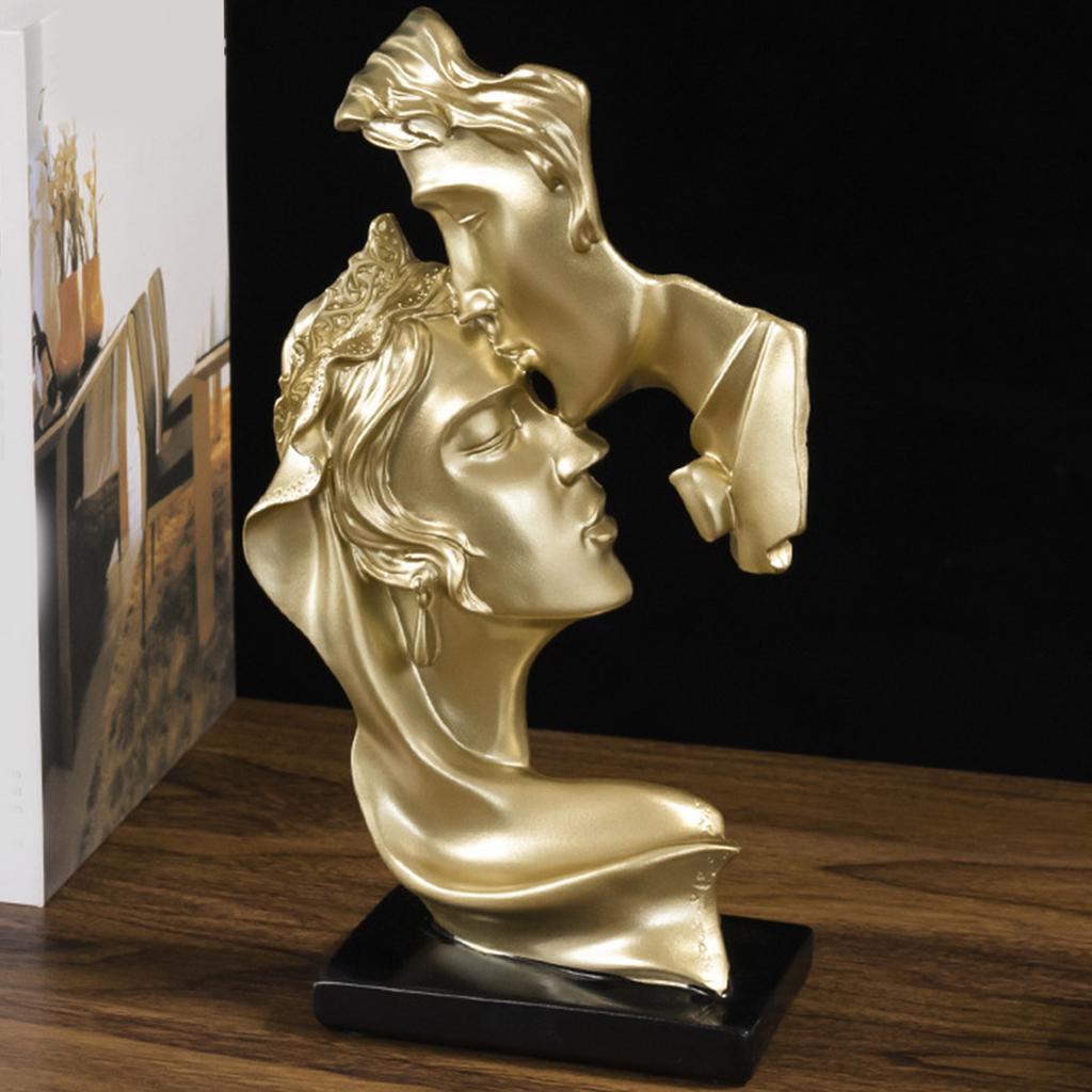 Couples   Sculpture Exquisite Decorative Resin  ing Lover Figurine Home Decor