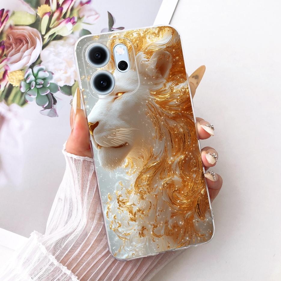 For Oppo Reno 14 Pro Case Reno14 F 5G Colorful Flowers Painted Cover Soft Slim Phone Case For Oppo Reno 14F Reno14 FS Pro Fundas