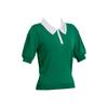 J.JANE Vivid Color Short Sleeve Knit (Green)