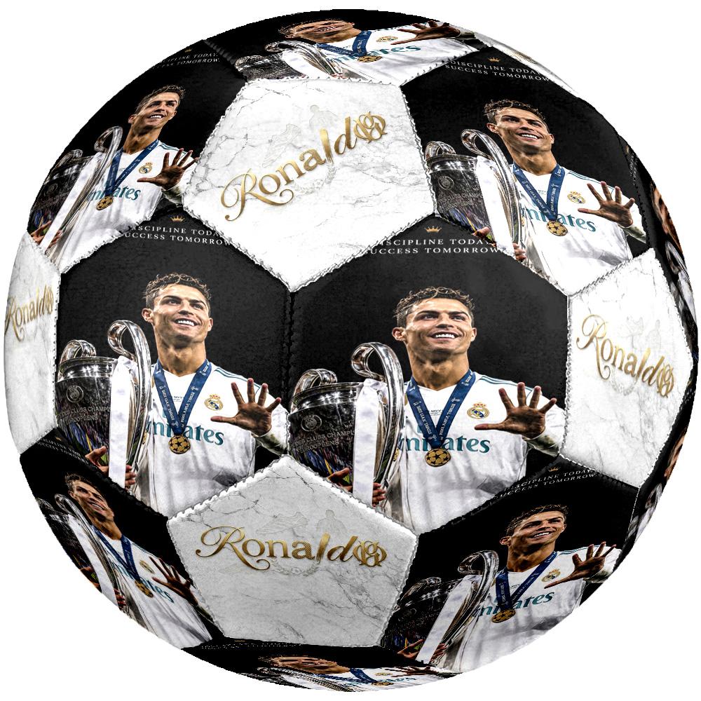 Ronaldo's Argentina's Messi: Legend Motion Soccer Ball Size 5 Football Machine Sewn Indoor/Outdoor Training and Matches