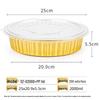 AVADEN Aluminum Foil Disposable Food Containers with Lids