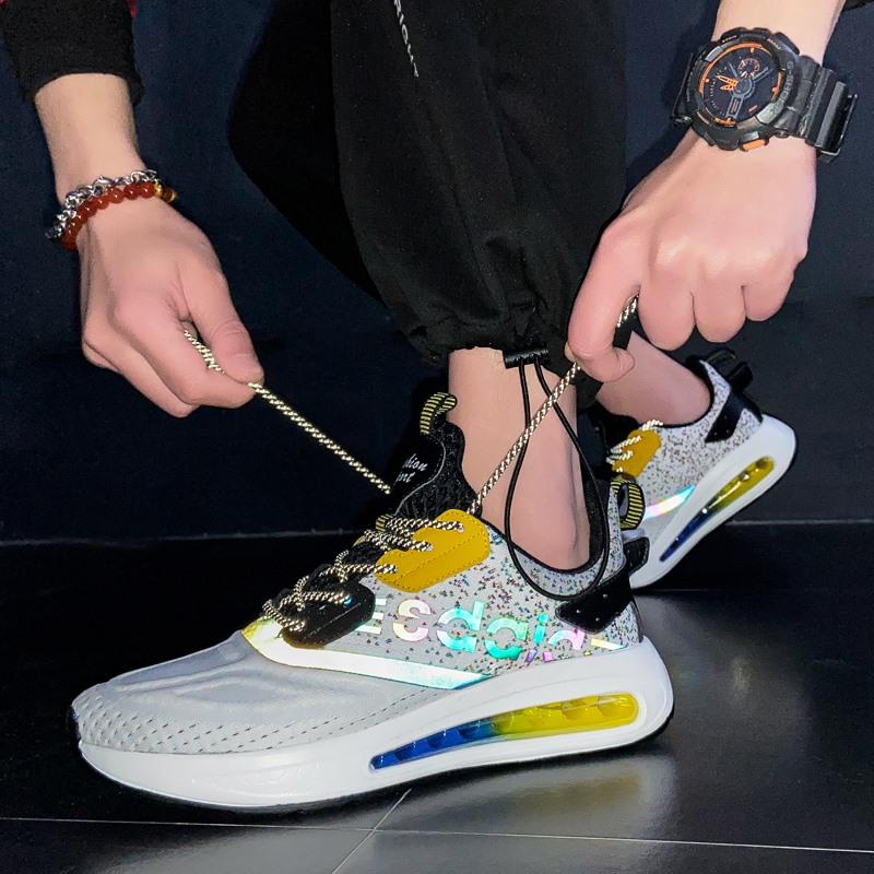 Модные мужские кроссовки на воздушной подушке для бега — фото 5