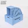 Rectangular Retro Wooden Fruit Storage Box