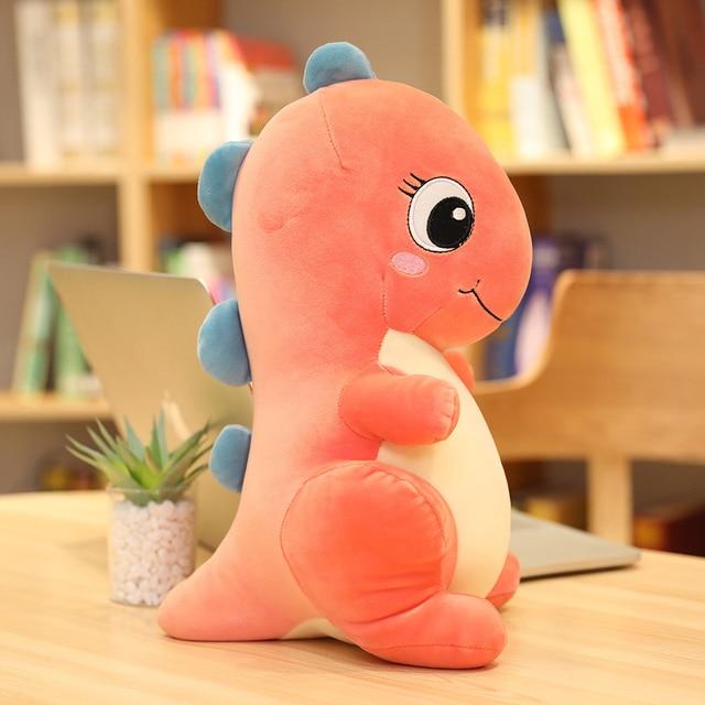 

Cute Dinosaur Plush Toys Dinosaur Dude Tyrannosaurus Dude Girl Heart Down Pillow Holder Children Christmas Gift Doll St Practical Use 30cm оранжевый