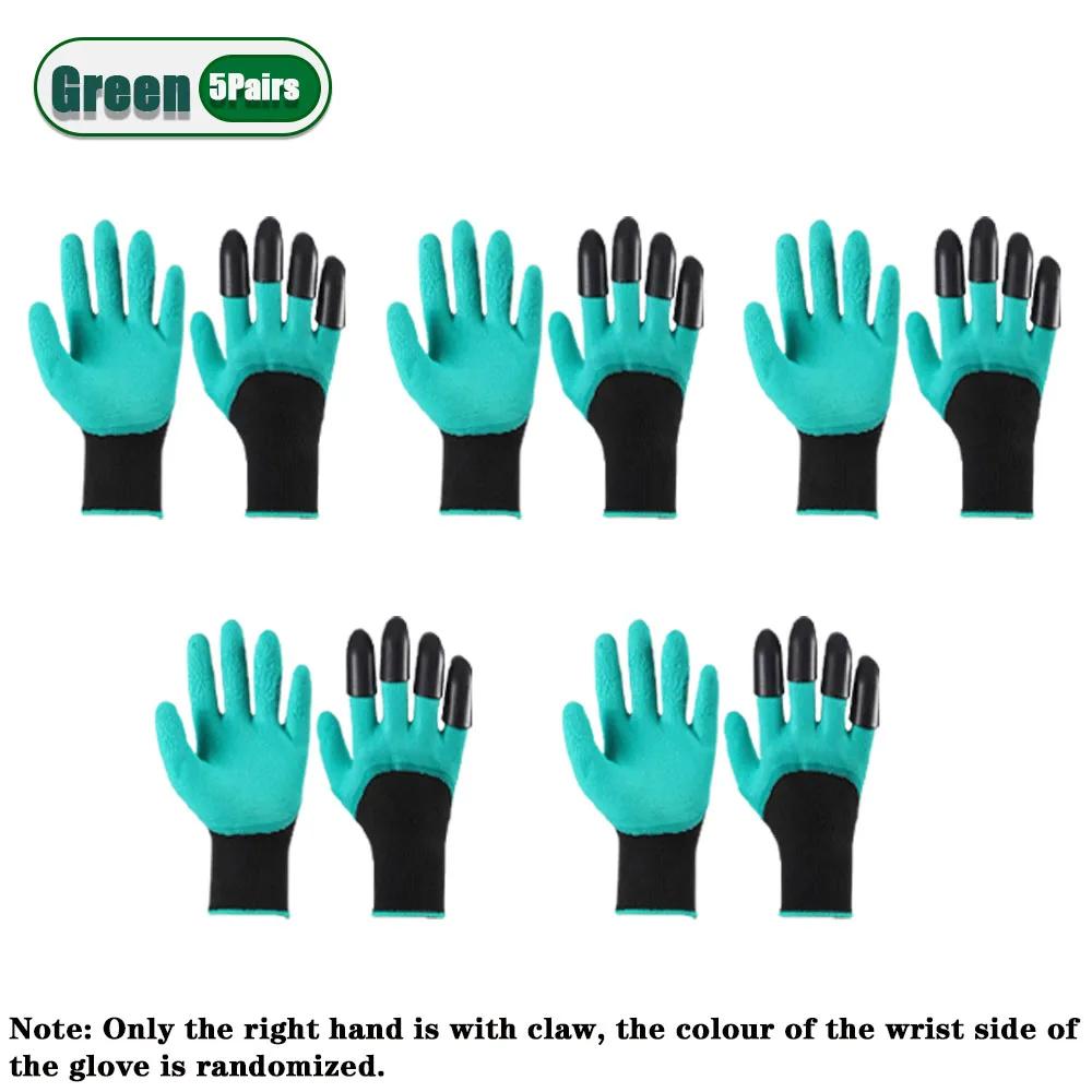 1-20Pairs Claw Gardening Gloves for Planting  Garden Glove Claws for Women and Men Gardening Glove for Digging,Planting, Weeding