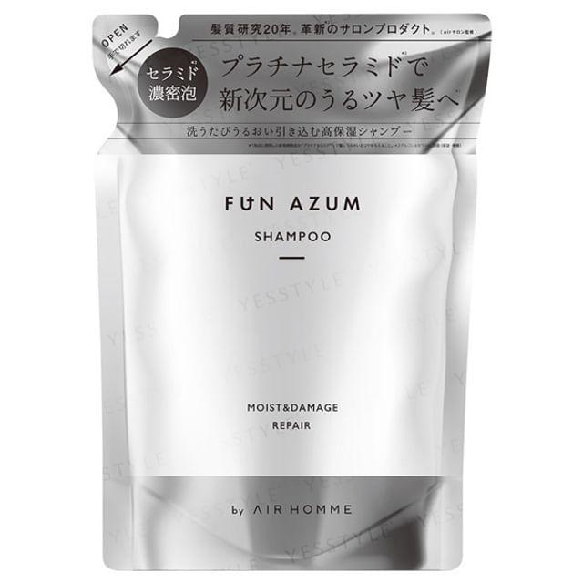 JPS LABO - Fun Azum Moist & Damage Repair Shampoo 380ml Refill