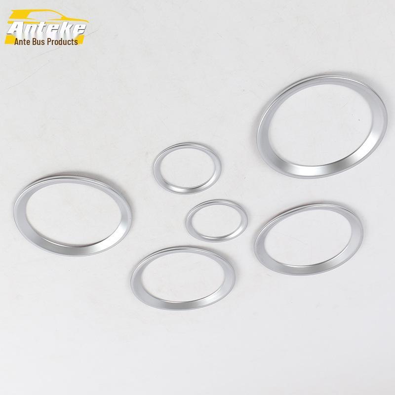 

Discovery Sport 16 Speaker Cover Bright Ring Decorative Frame - Electroplated Speaker Box Patch.