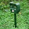 Outdoor USB Rechargeable Solar Power Ultrasonic Animal Repellent Dog Cat Repeller Equipment
