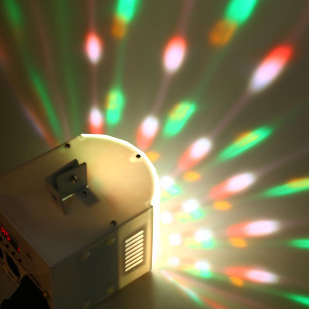 LED mini KTV bar pokojová světla scénická světla ovládání zvuku sedm barev otočná světla