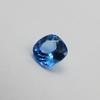 Natural Blue Sapphire Loose Gemstone 5.25 Ct Square Cushion Cut September Birthday Birthstone