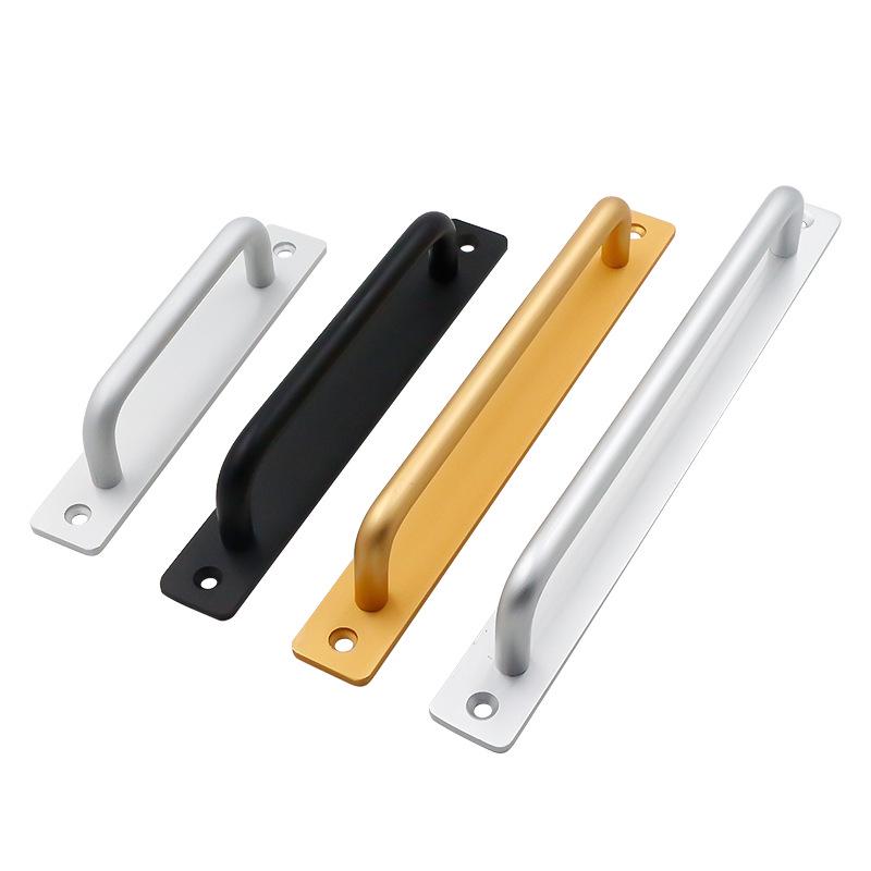 Adhesive Surface-Mounted Handles for Doors, Windows, and Sliding Cabinets - No Drilling Required