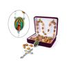 TREE OF LIFE REV. 22:14 Israeli Wooden Catholic Rosary Necklace, Olive Wood Rosary Beads, Icon Portrait & Crucifix Pendant, Confirmation and