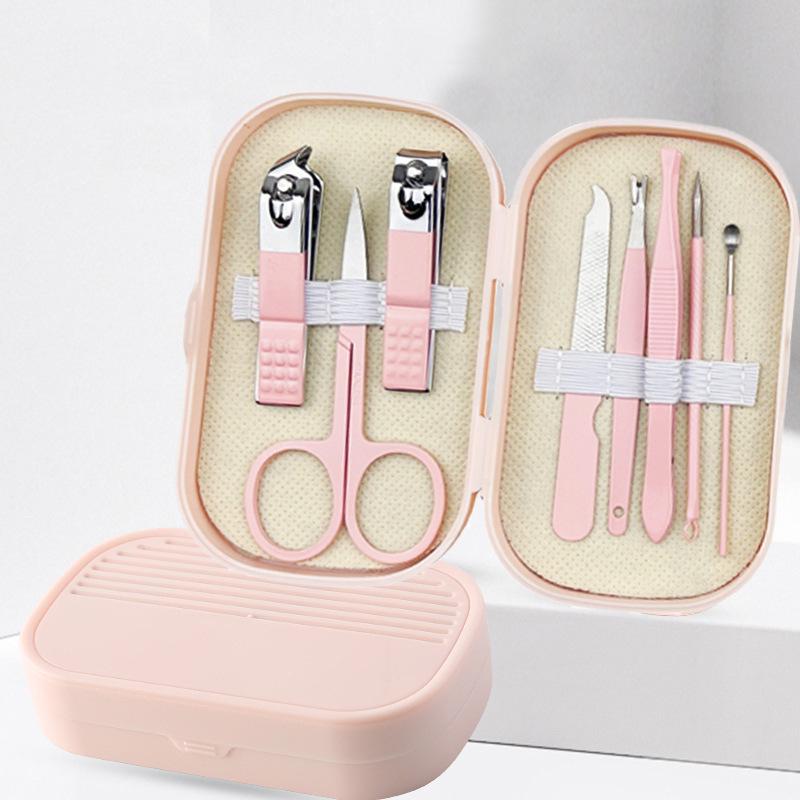 8-Piece Nail Clipper & 14-Piece Manicure Set with Foot Care Storage Box