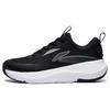 New LiNing Soft Go Cushioning Anti Slip Wear Resistant Breathability Low Top Casual Shoes Women's Black AGLT180-1