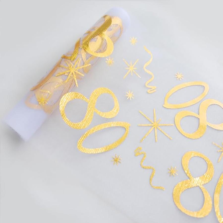 

20th 30th 60th Birthday Table Runner Decor for 20 30 60 Birthday Table Party Supplies Table Runner Roll Birthday Decor 28cmx275cm