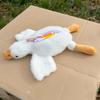 Süße Große Weiße Gans Plüsch Federmäppchen Plüsch Kawaii Tiere Stifteetui Schüler Spaß Animation Schreibwaren Schüler Anime Aufbewahrungstasche