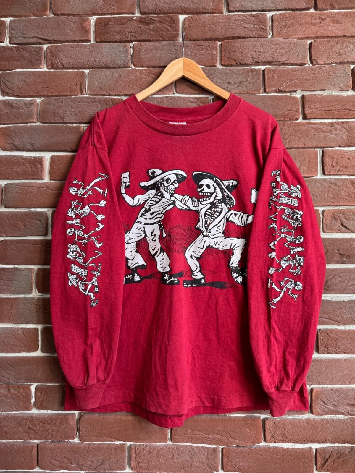 Rare 90s Vintage The Offspring Ixnay HombreTee Punk Band L Burgundy Unisex T-Shirt XXXXL