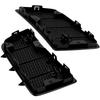 Pair Hood Vent Grille Covers for Mercedes For Benz W164 GL Class 350 450 with OEM Numbers 1648804305 1648804405